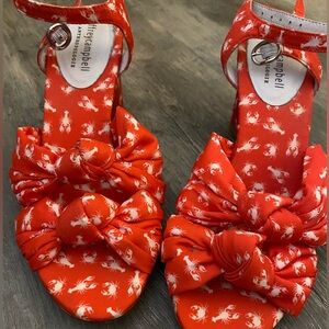 Jeffrey Campbell Kids Red Crab Sandals